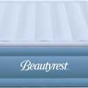 Beautyrest Sensa-Rest Air Bed Mattress with Built-in Pump and Edge Support, Ideal for Guests, Camping and More, 18" Queen