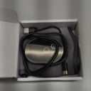 Cordless Foot Ankle Massager for Pain Relief, Foot Ankle Heating Pad Wrap, Heated Ankle Massager, Heated Foot Massager, 4 Heat & 3 Massage Modes, Ideal for Home, Office, Travel, Single One G Size, Grey