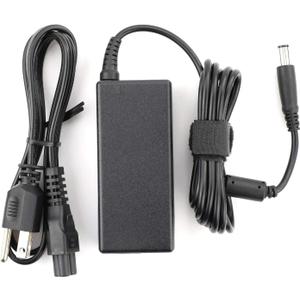 65W AC Charger Compatible with Dell Inspiron 15 14 13 11 3000 5000 7000 Series Laptop Round Connects Power Adapter