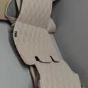 MozattAuto Custom Fit Cargo Liner for 2022-2025 2026 Toyota Land Cruiser 300 7-Seat Model, Nappa Leather, All Weather, Rear Trunk Mat (Beige)