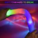 LifBetter 58Pcs Foam Glow Sticks Bulk,Led Glow Sticks with 3 Modes Colorful Flashing,Long Life Battery Glow In The Dark Party Supplies for Weddings,Parties,Festivals,Sporting Events