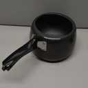Hawkins 3 Litre Contura Black Pressure Cooker, Hard Anodised Inner Lid Cooker, Handi Cooker, Black (CB30)