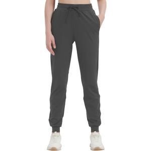 Idtswch 30"/32"/34"/36" Long Inseam Women Tall Sweatpants Extra Long Joggers Zipper Pockets Track Athletic Pants for Running (Gray, XXL)