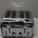 Toaster 4 Slice Retro Stainless Steel,Best Prime 4 Slice Toaster Wide Solt with 7 Shade Settings, Perfect for Waffles, Bagels and More Lainsten T-527