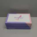 Reitoye Strappy Heels for Women Platform High Chunky Heels Square Open Toe Heeled Sandals Ankle Strap Block Heels (8, Burgundy)