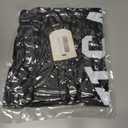 Women's Oversized Graphic Crewneck Sweatshirt Comfy Casual Basic Sweatshirts Pullover Tops (Black, L)