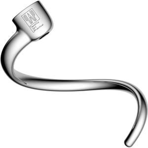 qAp quality art Practical Stainless Steel Spiral Dough Hook Replacement for KitchenAid 5Plus & 6QT Bowl-Lift Stand Mixers, Rustproof & Easy Clean, Efficient Kneading for Bread, Pizza, Pasta, Cookies (SH6)
