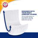 Arm & Hammer For Pets Male Dog Wraps, Size Small Ultra-Absorbent, Adjustable Male Dog Diapers with Leak-Proof Protection and Wetness Indicator | Baking Soda for Odor Control (Pack 1,12 Count Total)