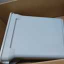 IRIS USA Dog Food Storage Container, Up to 13 lbs, Gray/Dark Gray