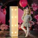 Marquee Letters 3 Feet Tall 3FT Large Light Up Letters I for Backdrop Big Marry Me Sign Birthday Party Decorations Engagement Party Pre-Cut Foam Board