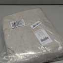 NICETOWN 100% Blackout Linen Curtains 90" Long for Bedroom, Thermal Insulated Living Room Curtains with Liner, Farmhouse Style Linen Blend Window Draperies for Dining Room (2 Panels, 52" W, Natural)