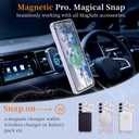 for Samsung Galaxy S24 Plus/S25 Plus Case Floral,[Compatible with Magsafe][Drop Protection] Slim Flower Women Phone Case for Galaxy S24 Plus/S25 Plus