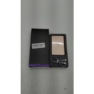 LISEN 0.5‘’ Ultra Slim MagSafe Portable Charger iPhone,Alloy 10,000mAh Wireless Charge Card Phone Charger,Slim MagSafe Battery Pack,Magnetic Power Bank for iPhone 16 Pro Max/15/14/13/12,Gold