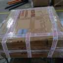 Garvee 4 Tier Cat Enclosure, 69 Inch Large Catio with Wooden Cabin, Weatherproof Roof, Lockable Caster, Solid Steel, Spacious for Multi-Cat Families, Outdoor and Indoor Use, Grey