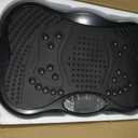 Vibration Plate Exercise Machine, 130 Levels Full Body Workout Vibrating Plate for Lymphatic Drainage Weight Loss, 450 Lbs Capacity Shake Platform with Resistance Bands Bluetooth for Women Men