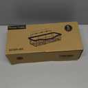 Adhesive Shower Caddy, No Drilling Bath Organizers 5 Pack, Rustproof Shelves with Soap Holder & Toothbrush Holder, Bathroom Organizers and Storage, Bronze