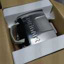 Cuisinart Petite Gourmet Portable Gas Grill, Compact Portable Grill Propane, 150 Sq. In. Cooking Surface, 5,500 BTU Burner Small Gas Grills for Camping, BBQ, Folding Legs and Carry Handles, Stainless