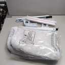 Cat Window Sill Perch with Large Bolster, Easy to Adjust & Assemble Cat Window Seat for Windowsill & Bedside, Pet Hammock Bed for Large Cats and Kittens (Grey, L)