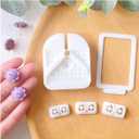 Keoker Stud Post Embedding Tool for Polymer Clay Earring, Polymer Clay Tools for Clay Jewelry, Earring Post Embedder Tool