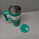 Simple Modern 40 oz Trek Tumbler with Handle and Lid | Cup Holder Friendly Insulated Stainless Steel Travel Mug | Basil