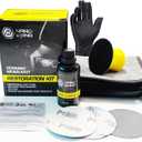 Nano Bond Ceramic Headlight Restoration Kit - No Power Tools Required - 3 Easy Steps to Restore Clarity Like New - Long Lasting UV Clear cloat