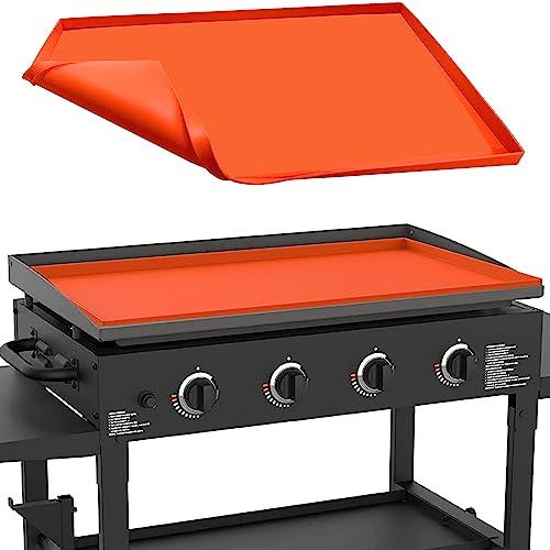 36" Silicone Griddle Mat for Blackstone 36 Inch Grill, Heavy Duty Food Grade Silicone Griddle Cover, Protect Your Grill from Dirt & Rust All Year Round