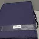 Foreard Stadium Seat Cushion 3.15 Inches Thick Portable with Handle Bleacher Cushions for Indoor Outdoor Events Waterproof Chair Pad (Blue 2Pcs)