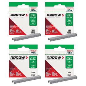 STAPLE JT21 1/4" 1000PK