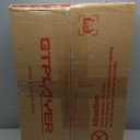 GTPLAYER Gaming Chair with Footrest, Big and Tall Game Chair 350lb Racing Style Computer Chair, Ergonomic Executive Office Chair High Back with Lumbar Support and Recliner, Gray