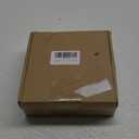 CIEMGNZOC 6-Pack Curtain Bracket Holders, Universal Self-Adhesive Wall Mounts, Fits 0.6'' to 1.5'' Rods, Black