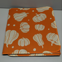 Artoid Mode Orange Hello Pumpkin Fall Kitchen Mats Set of 2, Autumn Home Decor Low-Profile Kitchen Rugs for Floor - 17x29 and 17x47 Inch