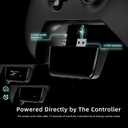 Bluetooth 5.2 Wireless Audio Adapter for Xbox One, Xbox Series X|S and Elite 2 Controller, Xbox Mic Adapter with Screen Supports Low Latency