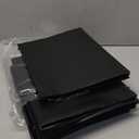 Plastic Extra Capacity Hanging File Folders,6 Pack Heavy Duty 4" Expandable Hanging Folder with Movable Dividers,Large Hanging Folders with Insertable Tabs, for Bulky Files, Letter Size-Black