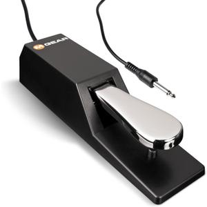 M-AUDIO SP-2 Universal Sustain Pedal with Piano Style Action For MIDI Keyboards, Digital Pianos and More