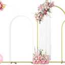 Arch Stand and Cover Set of 2(7.2FT+6FT), Arch Frame & White Cover