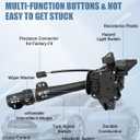 Turn Signal Switch for 2002-2009 Chevy Silverado Tahoe Trailblazer Suburban Avalanche GMC Sierra Envoy Yukon, Wiper Dimmer Washers Multi-function Combination Switch, 12450067, D6299A, SW3792