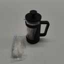 RAINBEAN Small French Press 12 Oz, Mini French Press Coffee Maker 1 Cup, Single Serve Coffee Press, Coffee Brewer With 3 Level Filtration, Perfect for Tea Lovers