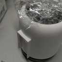 Lefree 2 Pack Silicone Toilet Bowl Brush and Holder Set with Ventilated Holder, Floor Standing & Wall Mounted Toilet Scrubber (Gray)