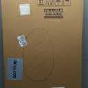 BOMINICA Irregular Wall Mirror Asymmetrical Mirror for Bathroom Living Room Entryway Bedroom, 19.5" x 33.5" (Black)