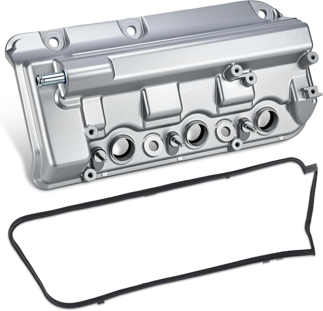 12320-R70-A00 Aluminium Rear Engine Valve Cover Compatible with 2008-2017 Honda Accord Odyssey Pilot Ridgeline Crosstour 2009-2015 Acura MDX RDX TL ZDX 3.5L 3.7L,Replaces# 12320R70A00 264-490