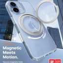 TORRAS for iPhone 17 Case 360 Magnetic Durable Stand O3 Fitness Series, [Fit for MagSafe] [360 Rotating Kickstand] 4X Mil-Grade Shockproof, Camera Control Button, Slim, Crystal Clear