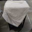 Fluffy Stuffed Animal Storage Bean Bag Chair Cover (No Filler), Faux Fur Comfy Bean Bag Cover for Organizing Plush Toys or Textile, for Adults Teens Kids Girls, Beige