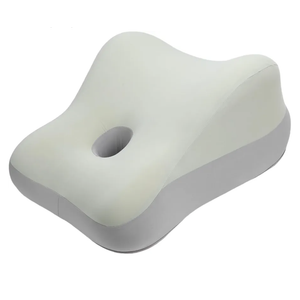 Memory Cotton Butt Cushion, Multifunctional Modern Waving Buttocks Pillow for Sleeping Resting Elevating Legs Low Back Pain Cushion Hip Shaping Ergonomic for Office Desk (Green)