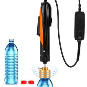 Electric Bottle Capping Machine Adjustable Plastic Bottle Capper 70kg/f Handheld Screw Bottle Cap Sealer for 0.39-1.97" Plastic Caps 110V