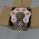 2 Pack Kitty Kurls Cat Scratcher, Magic Organ Cat Toy Scratching Board with Bell Balls, Reversible Corrugated Cardboard for Pet Claw Care