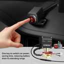 12 V Battery Disconnect Switch for Car, 250 A, 9.84 FT Battery Kill Switch to Prevent Battery Drain, Battery Cut Off Switch for Truck RV