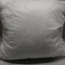 MIULEE 22x22 Pillow Inserts,Set of 2 Down Feather Throw Pillows for Couch Sofa Bed, Decorative Fluffy Throw Pillow Inserts Cotton Fabric,White