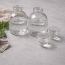 Set Of 4 Pieces for Home Partys, Decoration, Clear 