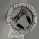 Petest 30ft Reflective Tie-Out Cable for Heavy Dogs Up to 125 Pounds