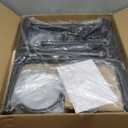 ROCKSOCKI Electric Drum Set, Electronic Drum Kit for Beginner with 8" Dual Zone Snare, Choke Cymbals, 4 Quiet Mesh Drum Pads, MIDI, Stool, Headphone, Sticks